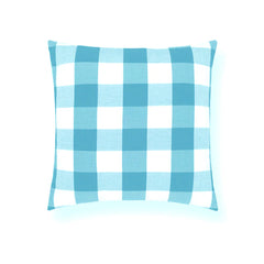INTRODUCING CHECK FILLED CUSHION COVER WITH FILLING