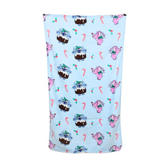 Luxury Soft Printed Cotton Baby Bath Towels