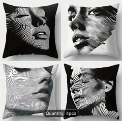 Ink & Grace Cushion Covers Pack Of 4