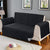 Quilted Sofa Cover ( Black)