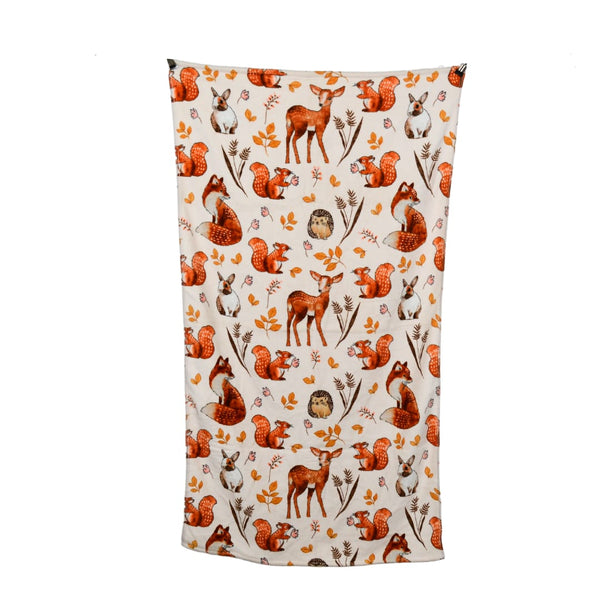 Luxury Soft Printed Cotton Baby Bath Towels