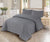 LUXURY QUILTED BEDSPREAD 3PC