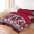 LUXURY PRINTED QUILTED COMFORTER SET - 6PC