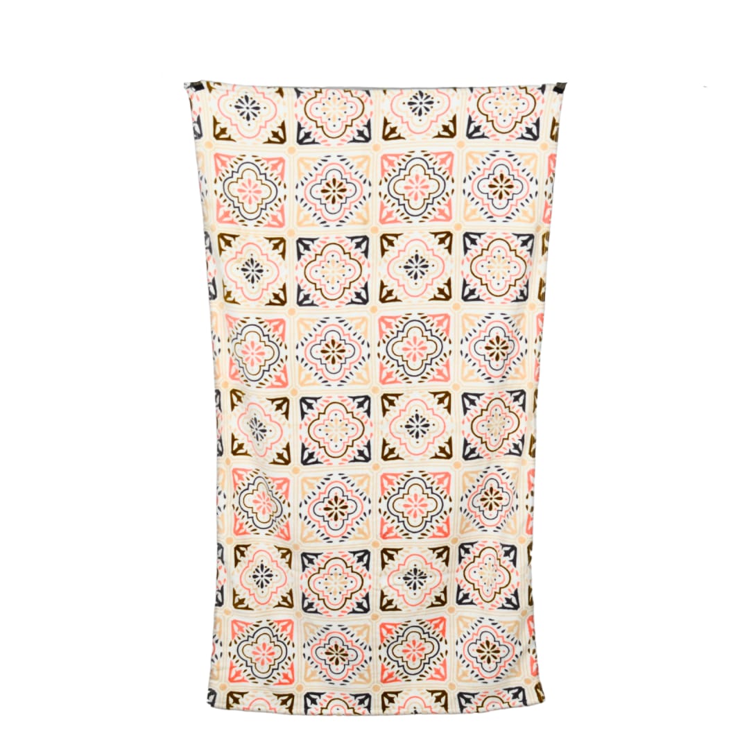 Luxury Soft Printed Cotton Baby Bath Towels