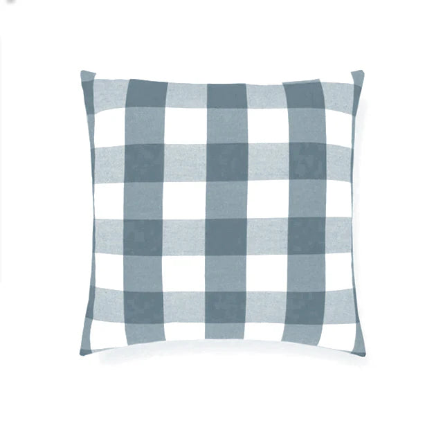 INTRODUCING CHECK FILLED CUSHION COVER WITH FILLING