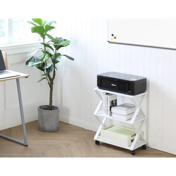 Caster Rolling Home Office Side Table Trolley