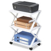 Caster Rolling Home Office Side Table Trolley