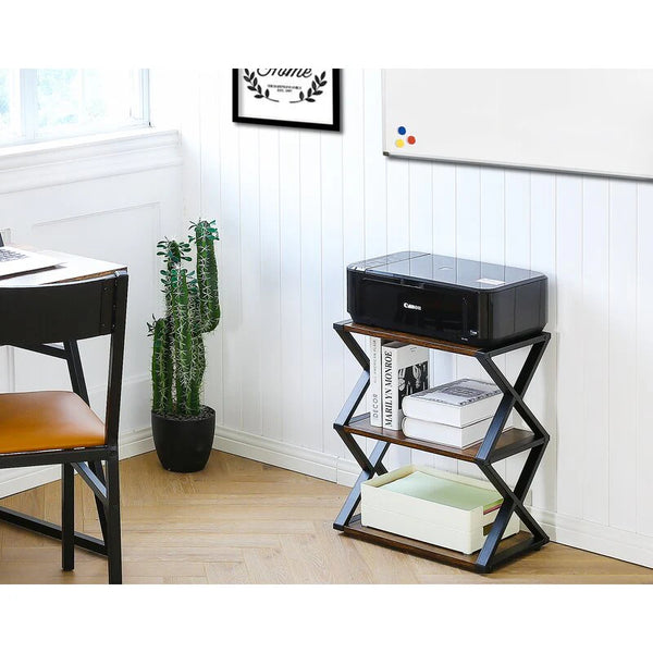 Caster Rolling Home Office Side Table Trolley