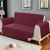 Quilted Sofa Cover ( Mehroon )