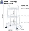 Tiny Rolling Kitchen Storage Organizer Trolley