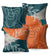 Rust & Rose Cushion Covers Pack Of 4