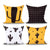 Citrine Stem Cushion Covers Pack Of 4