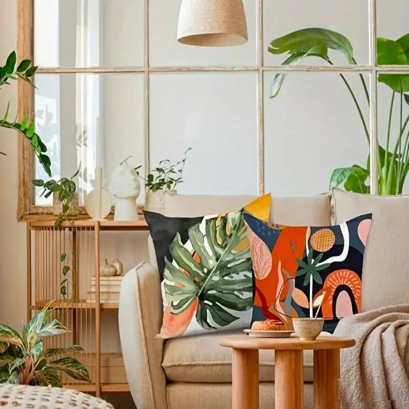 Palm Poetry Cushion Covers Pack Of 4