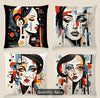 Glitch Doll Cushion Covers Pack Of 4
