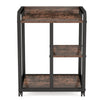 Adama Rolling Home Office Side Table Trolley