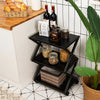 Caster Rolling Home Office Side Table Trolley