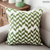 Green Geometric Printed Cushion Cover Pack of 4