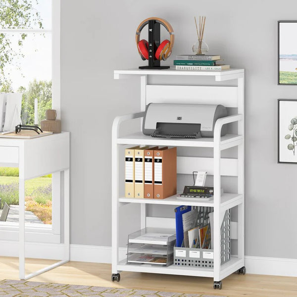 Alvaro Kitchen Moving Trolley Organizer Rack