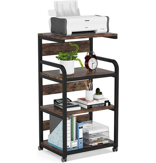 Alvaro Kitchen Moving Trolley Organizer Rack
