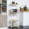 Wallen Baker's Kitchen Organizer Trolley Decor Rack