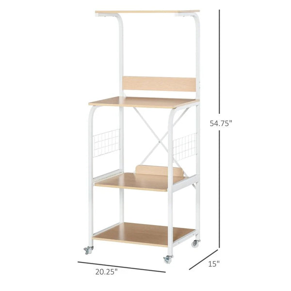 Wallen Baker's Kitchen Organizer Trolley Decor Rack