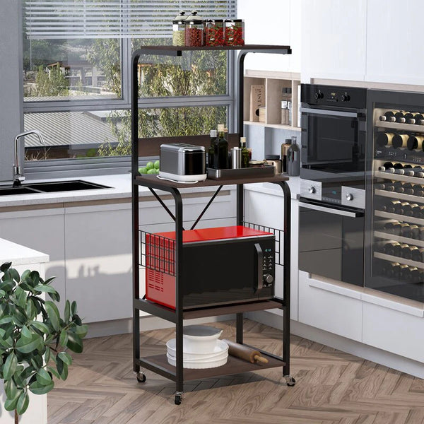 Wallen Baker's Kitchen Organizer Trolley Decor Rack