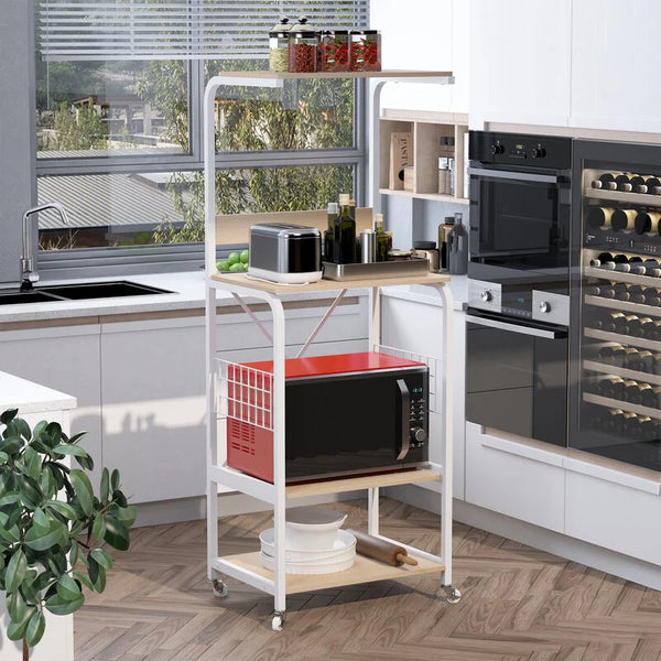 Wallen Baker's Kitchen Organizer Trolley Decor Rack