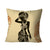 African Beige Cushion Covers Pack of 3