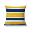 Blue & Yellow Cushion Covers Pack of 6