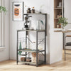 Bipartite Oven Spice Cutlery Storage Organizer Kitchen Bakers Rack