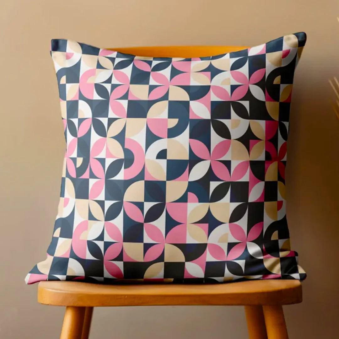 Modern Geometric Circles Cushion Covers Pack of 4