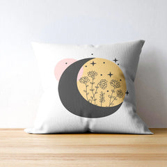 Minimalist Flowers Canvas Print Cushion Covers Pack of 4