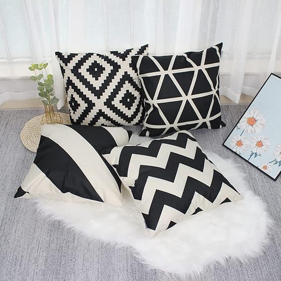 OYIMUA Boho Cushion Covers Pack of 4