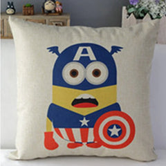 Minions Superheros Cushion Covers Pack Of 7