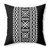 Tribal Cushion Cover Black & White Pack of 2