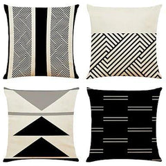 Moon & Marble Cushion Covers Pack Of 4