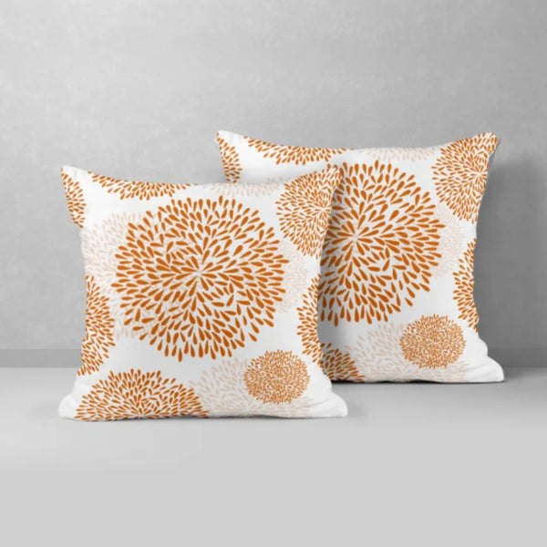 Floral Indoor Throw Cover Pack of 2