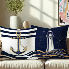 Maritime Adventure Anchor Cushion Covers Pack of 4