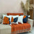 Blue Brazil Terracotta Cushion Covers Pack Of 4