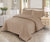 LUXURY QUILTED BEDSPREAD 3PC