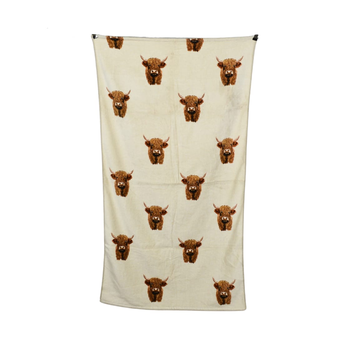 Luxury Soft Printed Cotton Baby Bath Towels