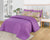 LUXURY QUILTED COMFORTER SET - 6PC