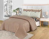 LUXURY QUILTED COMFORTER SET - 6PC