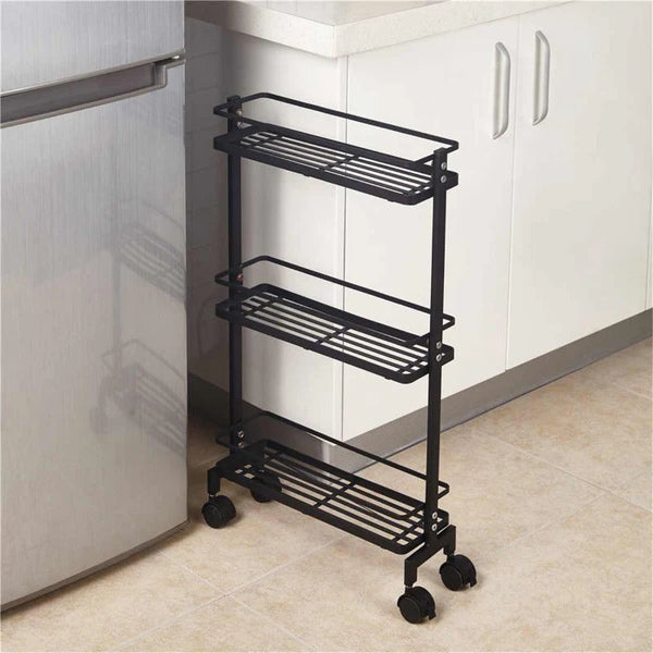 Slimy Mobility Kitchen Storage Organizer Trolley