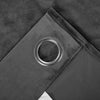 Premium Dark Grey Velvet Curtain for Bedroom & Living Room