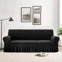 Micro Mesh Turkish Style Sofa Covers – Black