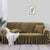 Micro Mesh Turkish Style Sofa Covers – Brown